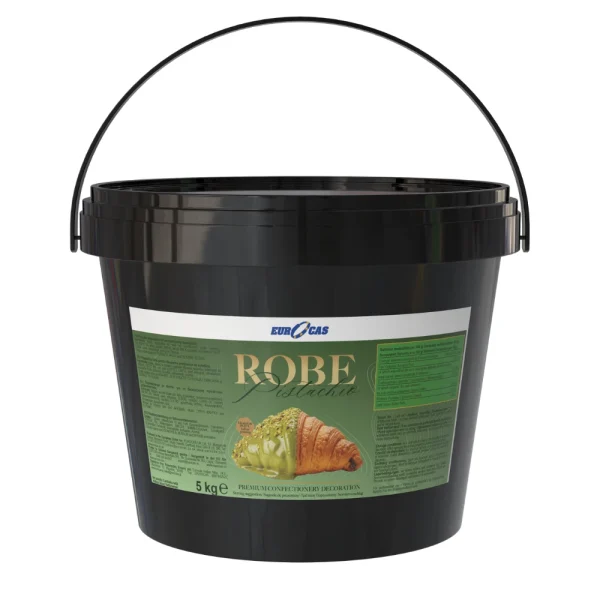 robe_pistachio_5kg. Glazuri Robe Eurocas – glazuri profesionale pentru cofetărie